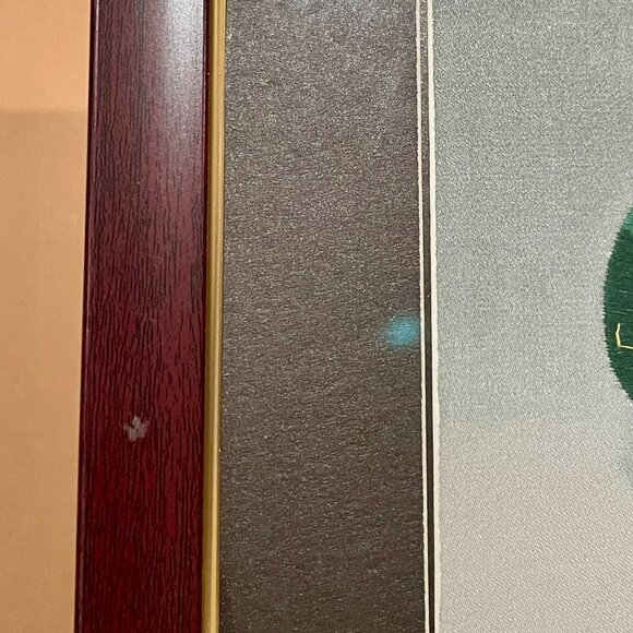 Set of 3 Embroidered Art - Plus Bonus Photo Frame - Picture 10 of 14